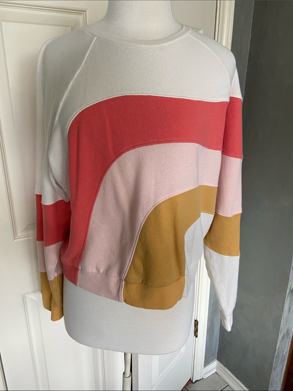 Marine Layer Colorblock Crewneck Sweatshirt